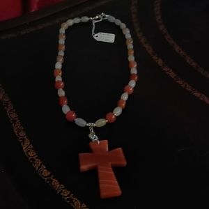 Carnelian with Sardonyx Agate Pendant